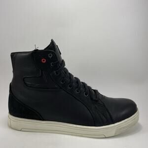 TCX Street Ace Motorcycle Boots Mens Size 8.5 Black Leather Waterproof 9400W